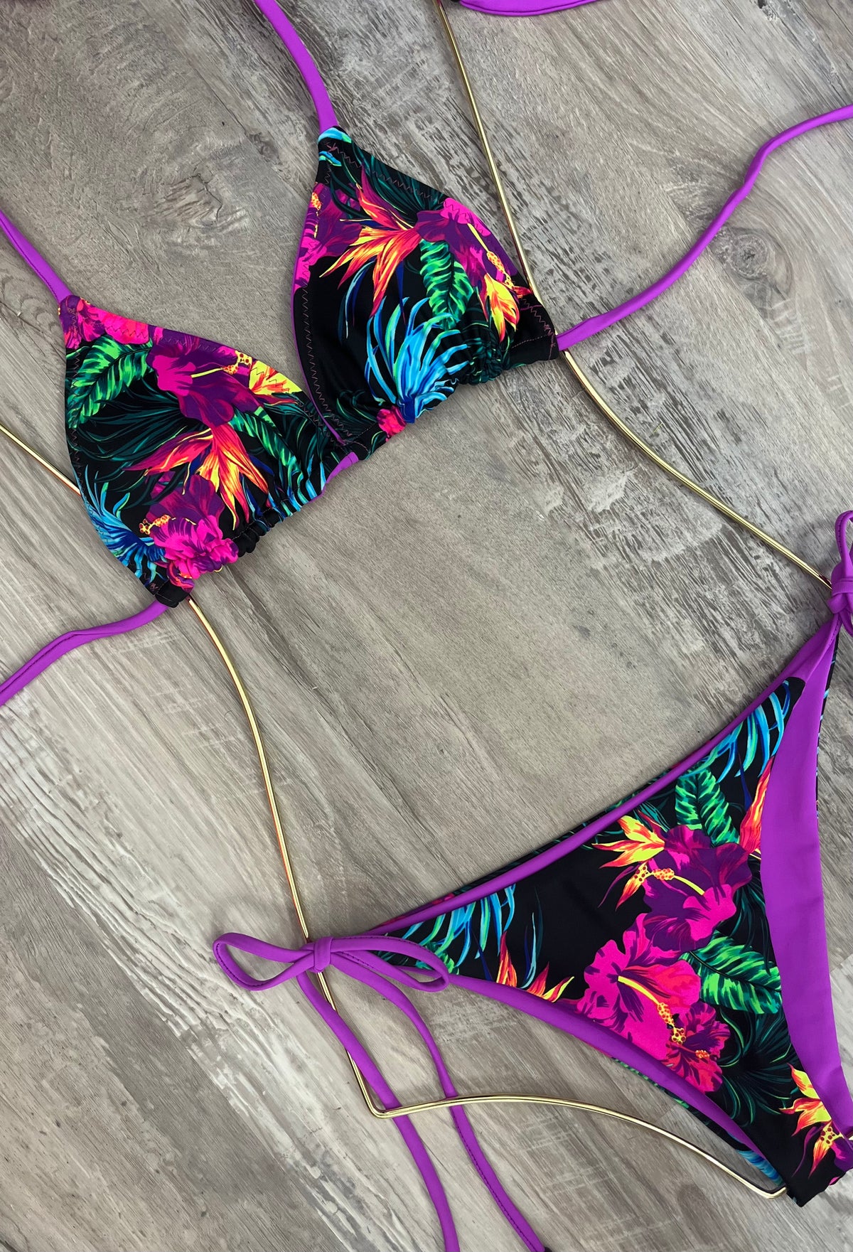 Hawian Lavanda Bikini Set