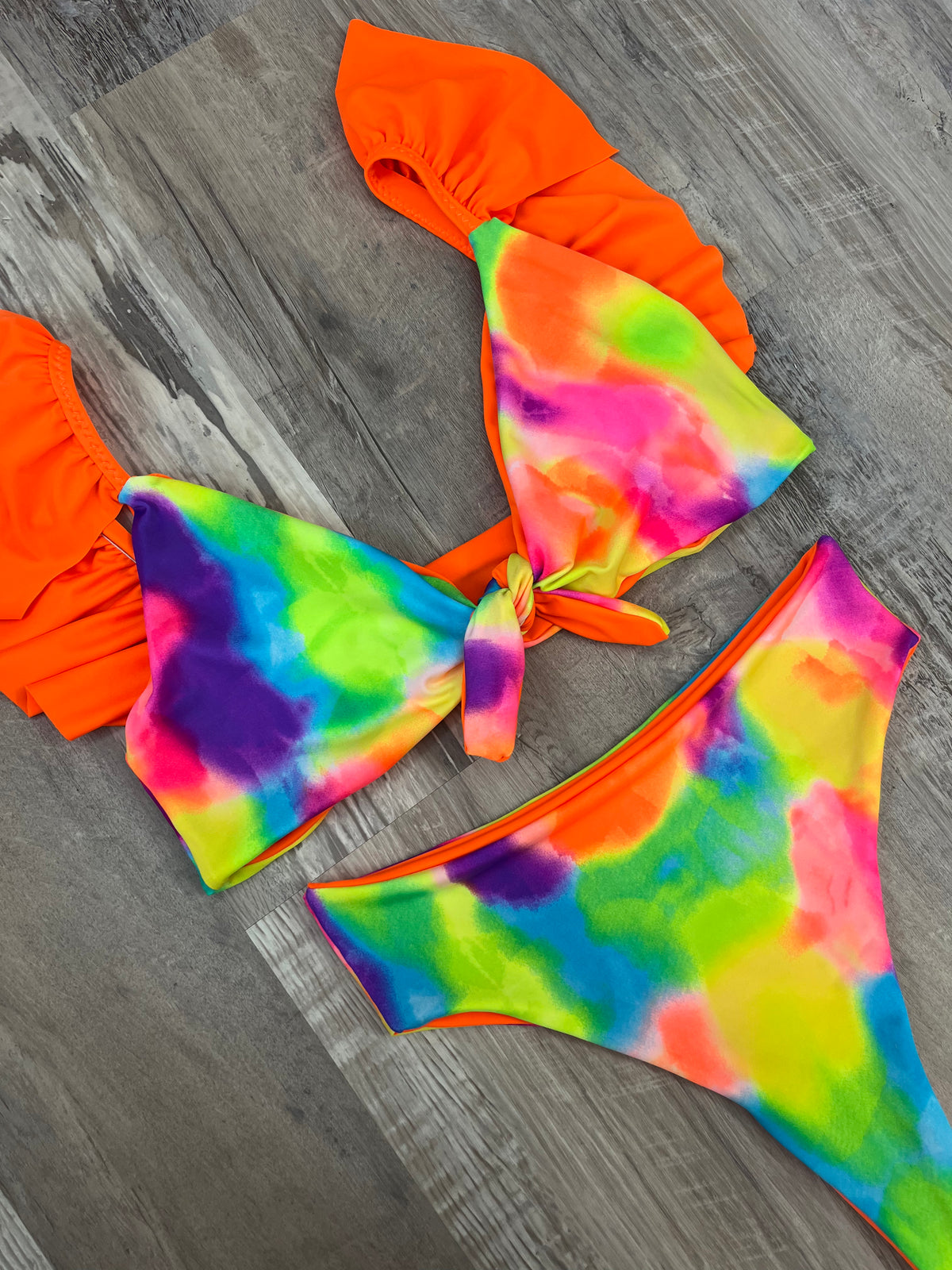 Cuba Tie Dye orange